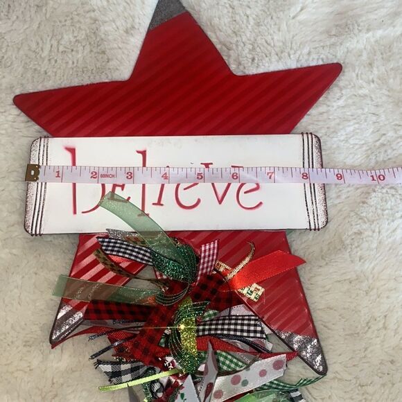 Deb Peters ⭐️ Holiday “believe” Star Stand ⭐️ - Picture 7 of 8